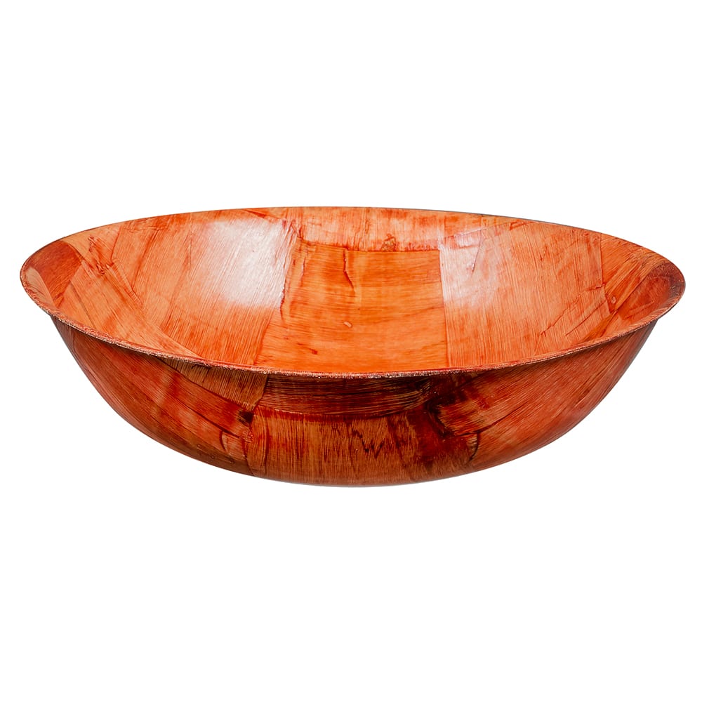 8-inch a Set of 4 Winco WWB-8 Wooden Woven Salad Bowl 