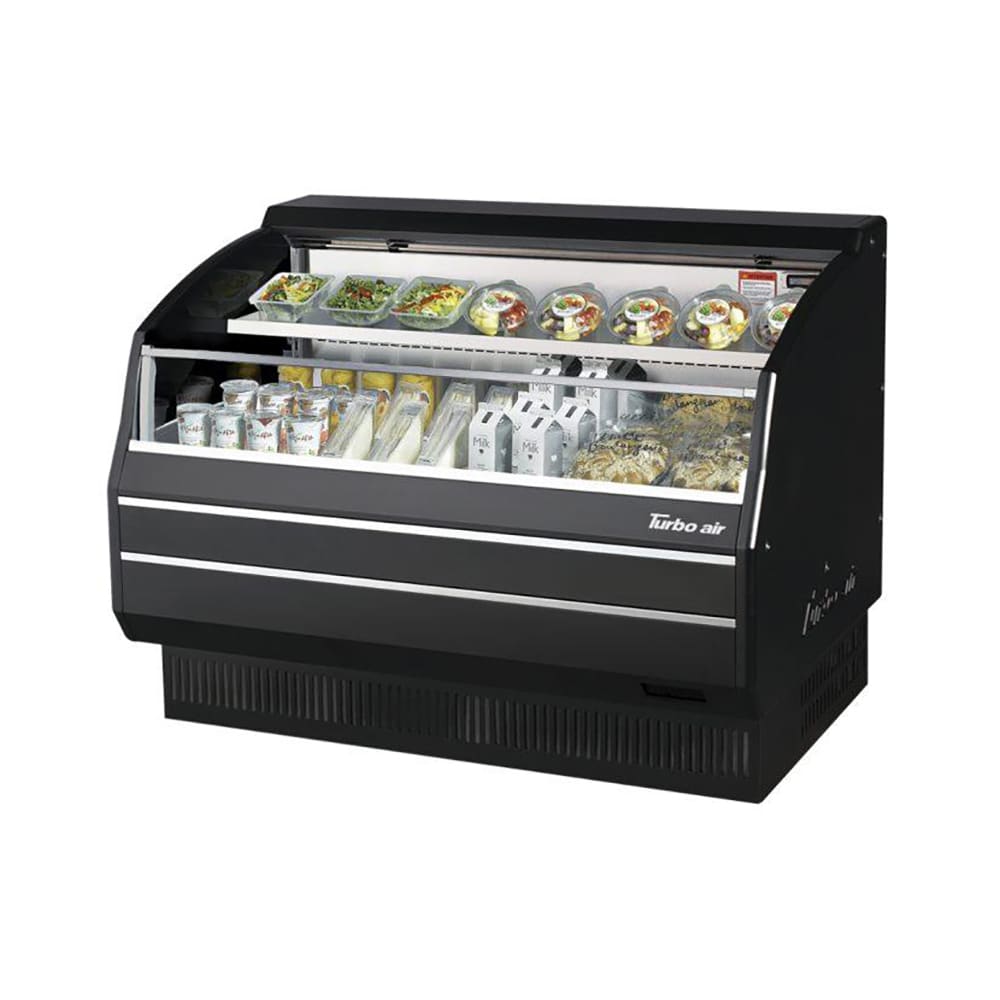 Turbo Air TOM50LBSPN 50 7/8" Horizontal Open Air Cooler w/ (2