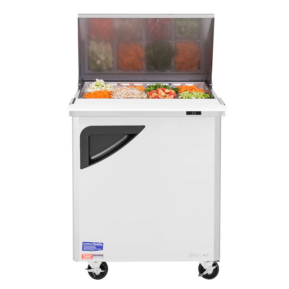 Turbo Air EST-28-N6-V 27" Mega Top Sandwich Salad Unit Refrigerated Counter