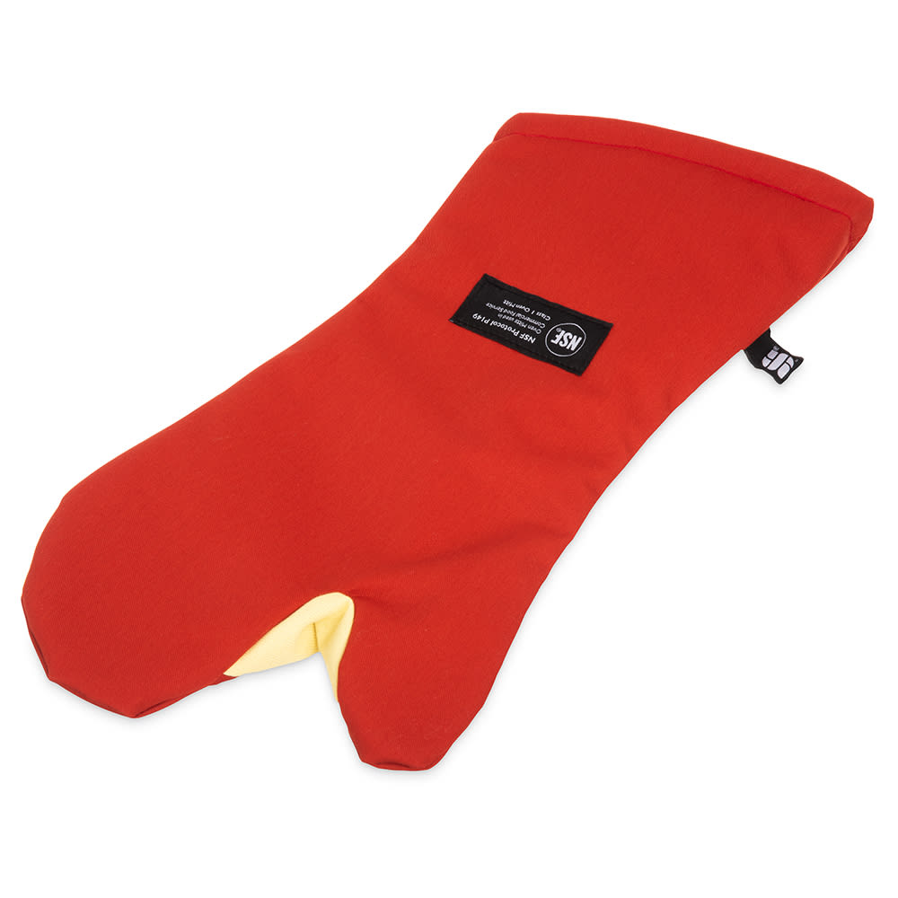 San Jamar 817TM Oven Mitt - 17 - Terry