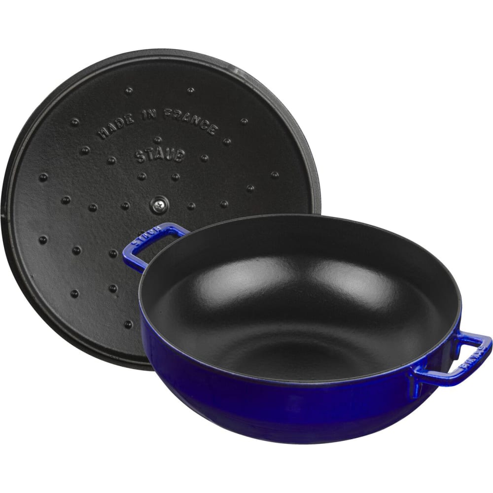 Staub 1004332 Limited Edition Bouillabaisse Pot w/ 5.75qt, Fish Knob & Enamel Coated Cast Iron
