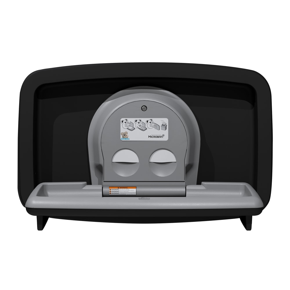 Koala Kare KB310SSREMBLK Horizontal Recessed Changing Station Gray