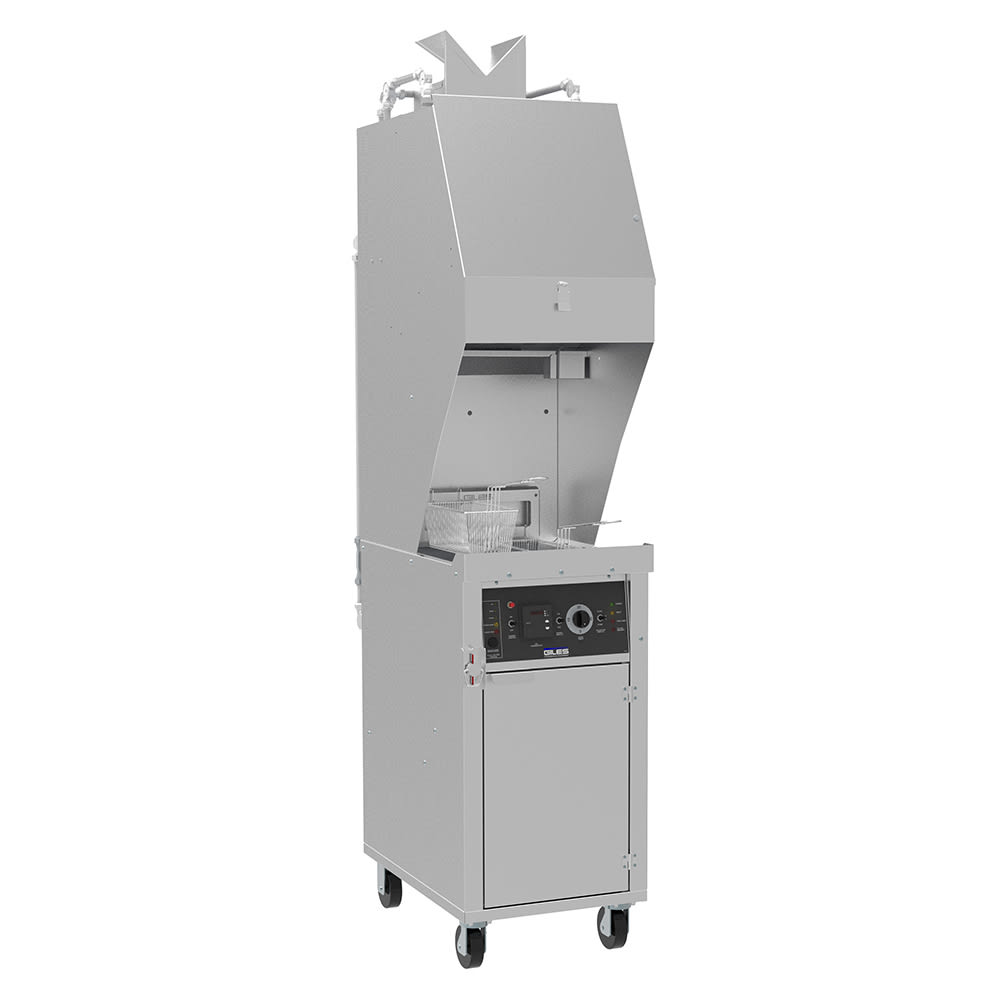 Giles WOG20MPVH Electric Fryer (1) 34 3/4 lb Vat, Floor Model, 208v/1ph