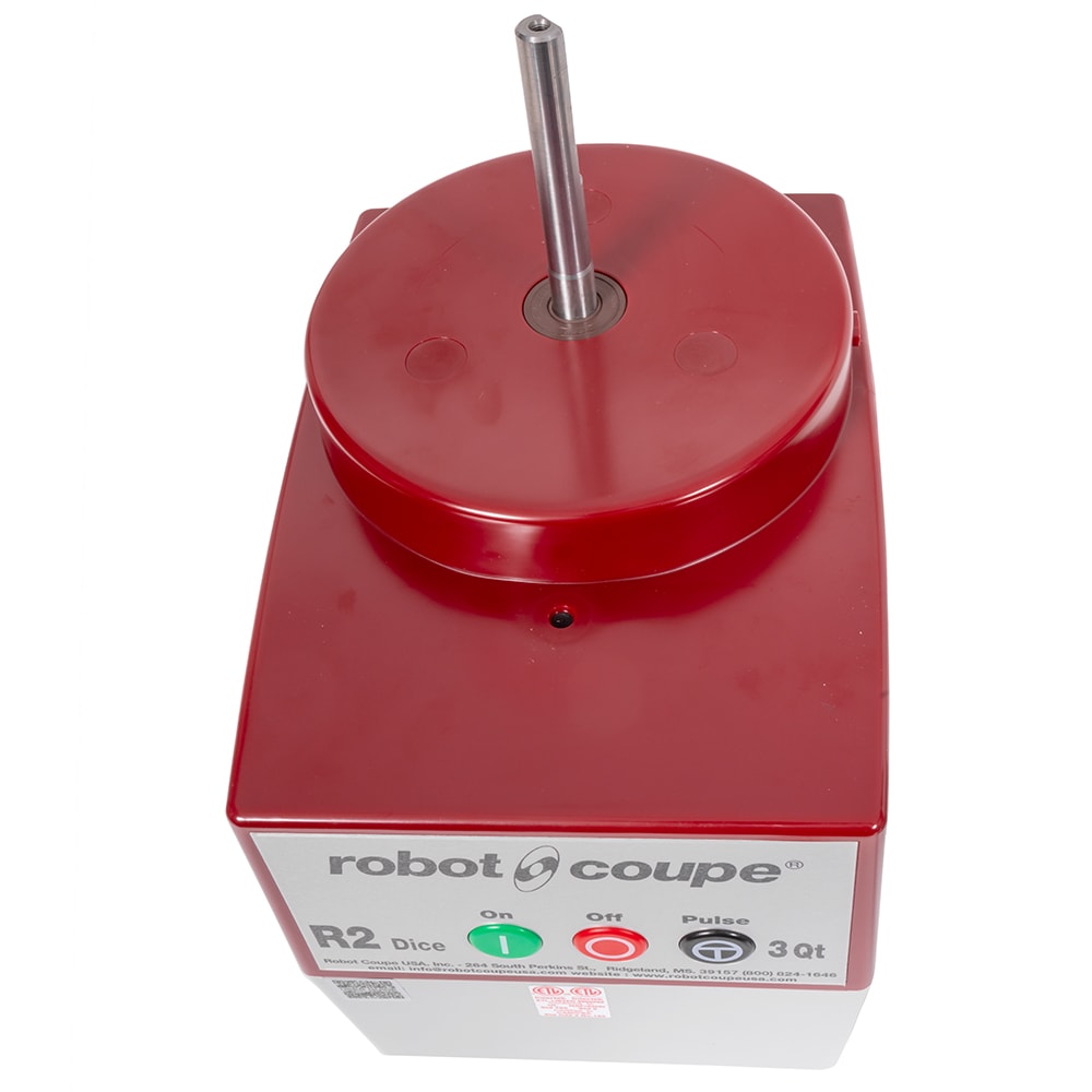 Robot Coupe R2 DICE 1 Speed Cutter Mixer Food Processor w/ 3 qt Bowl, 120v