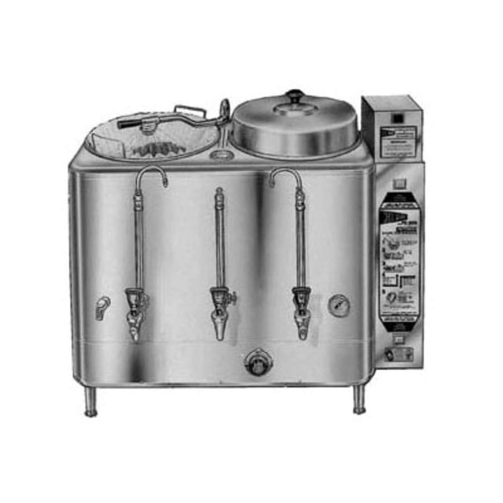 Cecilware Pro FE2003 Double Coffee Urn w/ (2) 6 gal Capacity Tanks, Pump Brew Stystem, 120 208v/1ph