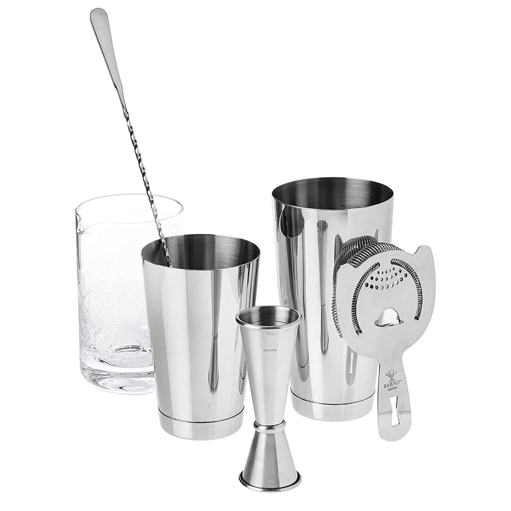 Barfly M37131 5Piece Cocktail Mixing Set, Stainless Steel