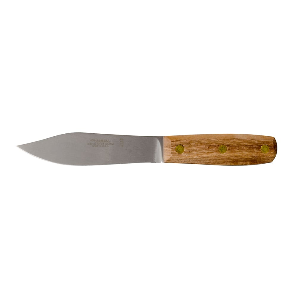 Dexter Russell 4215 5" Fish Knife w/ Walnut Handle, Carbon Steel