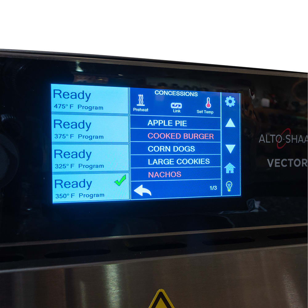 AltoShaam VMCH3HQS HalfSize Vector® H MultiCook Oven, 208240v/1ph