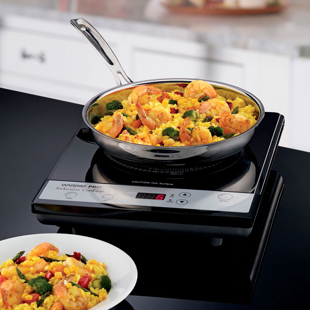 Waring ICT200 Countertop Induction Cooktop w/ (1) Burner 11 1/2" x 14
