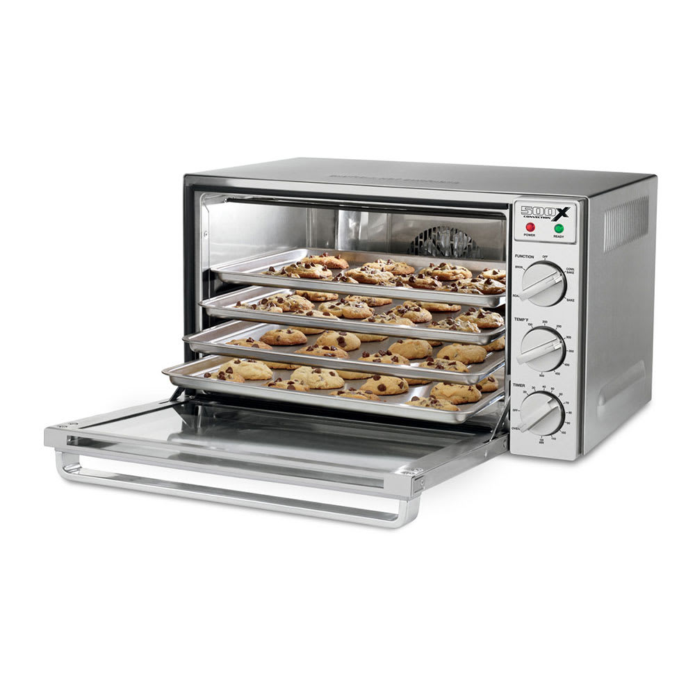 Waring WCO500X HalfSize Countertop Convection Oven, 120v