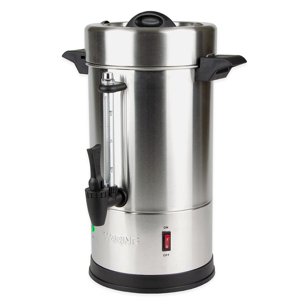 Waring WCU30 1 1/5 gal Low Volume Brewer Coffee Urn w/ 1 Tank, 120v