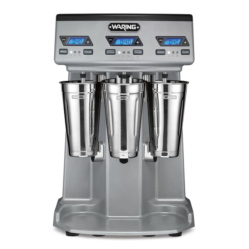 Waring WDM360TX Countertop Drink Mixer w/ (3) Spindles & (3) Speeds, 120v