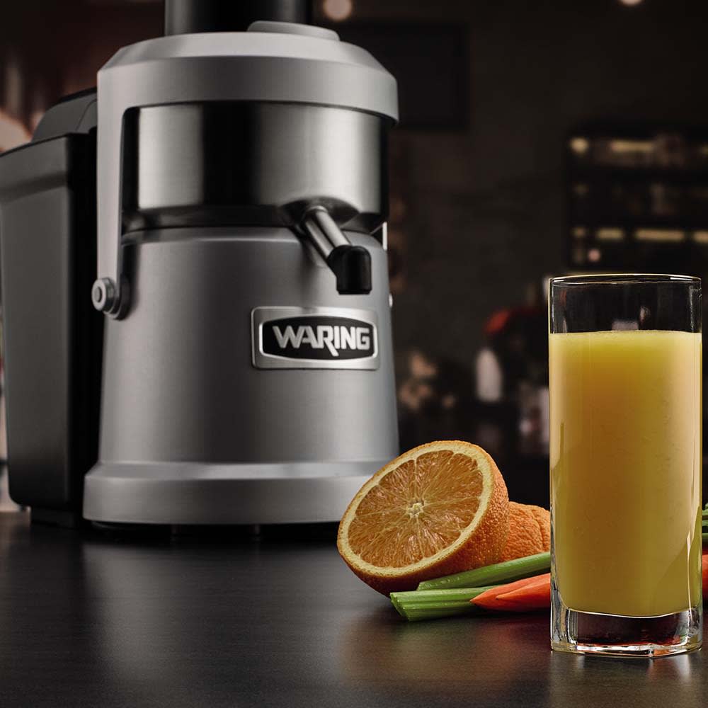 Waring WJX80X Heavy Duty Centrifugal Juicer w/ 12 qt Pulp Container, 120v