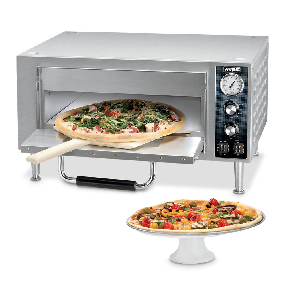 Waring WPO500 Countertop Pizza Oven Single Deck, 120v