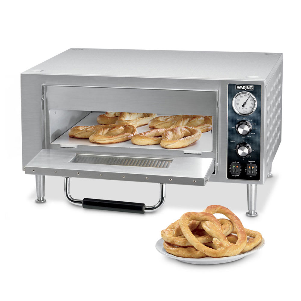 Waring WPO500 Countertop Pizza Oven Single Deck, 120v