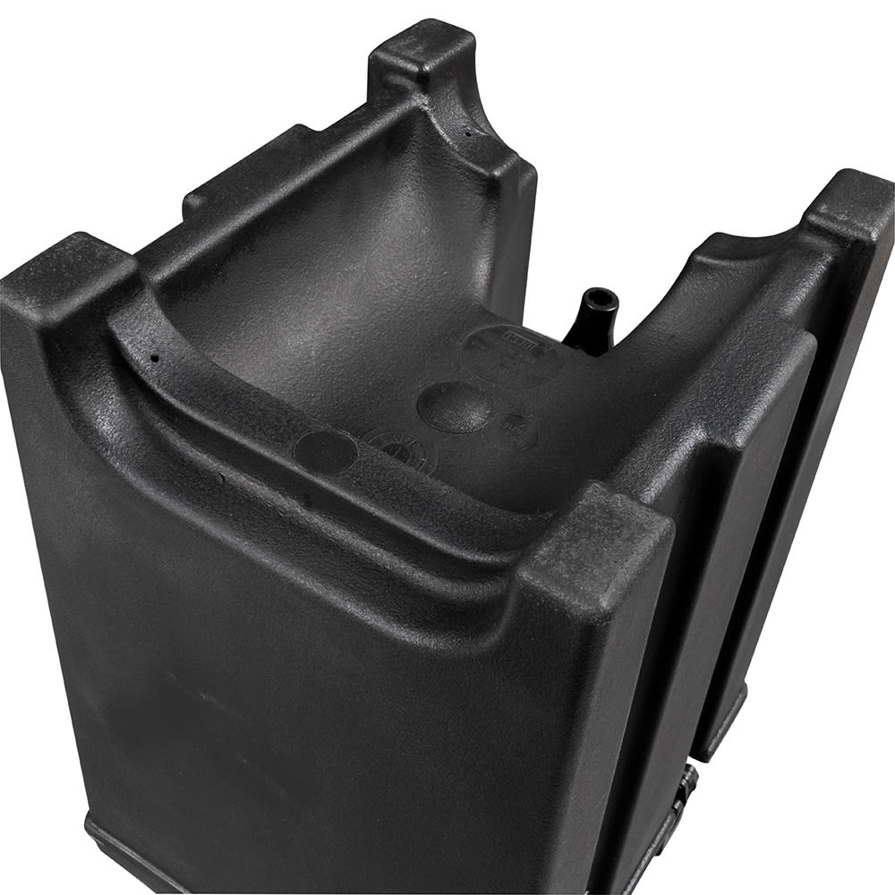 Cambro 100LCD110 Camtainers® 1.5 Gallon Black Insulated Beverage Dispenser