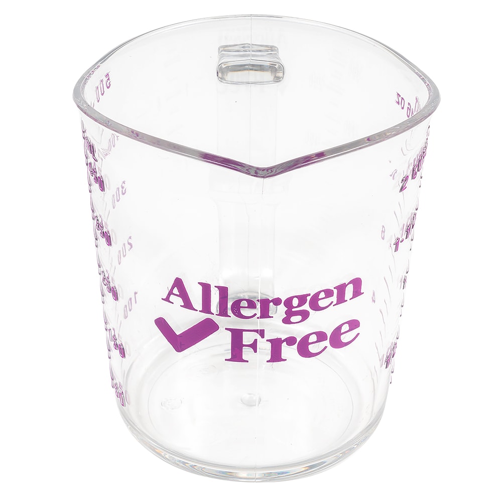 Cambro - 400MCCW441 - 4 qt Allergen Free Measuring Cup