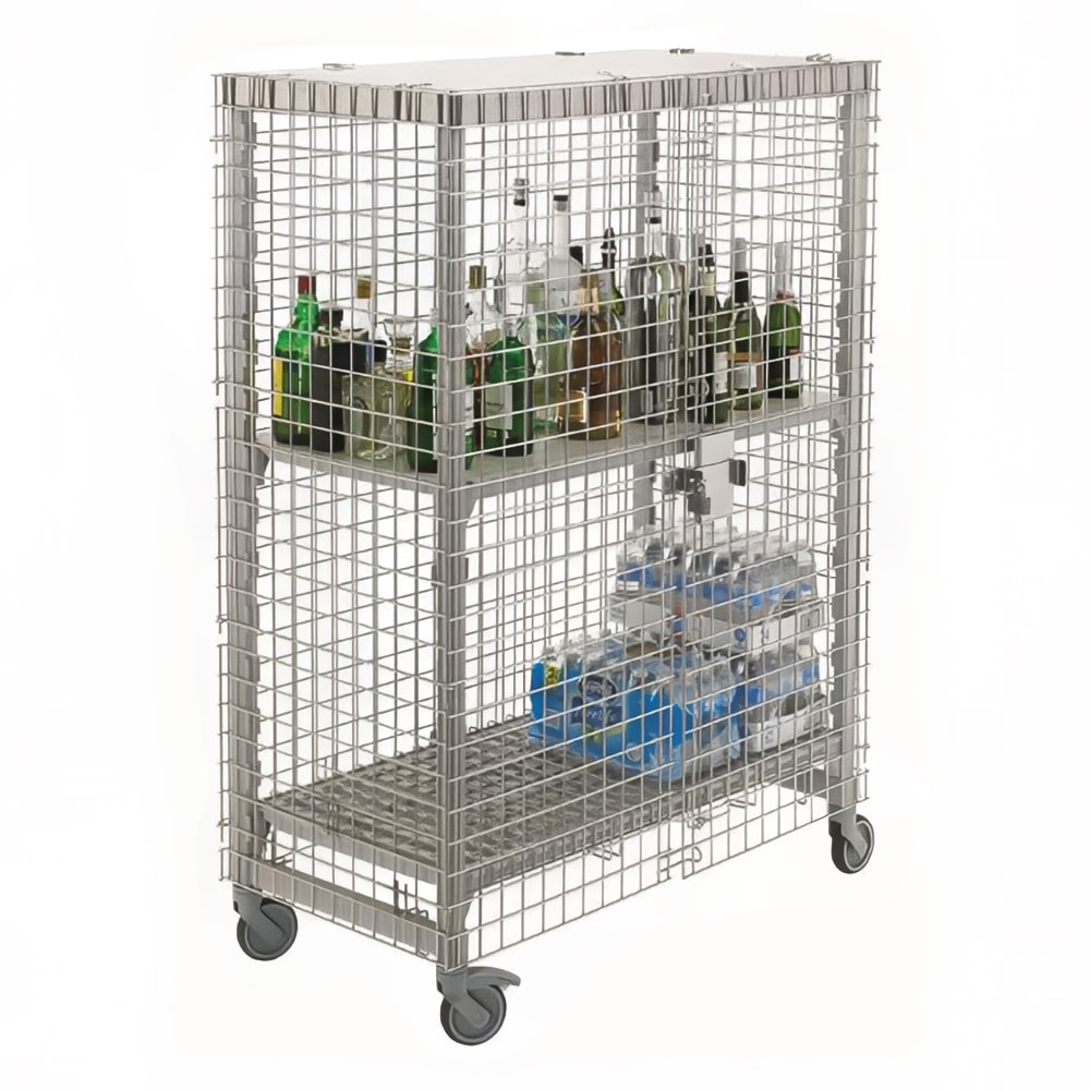 Security Cage Liquor Storage Dandk Organizer
