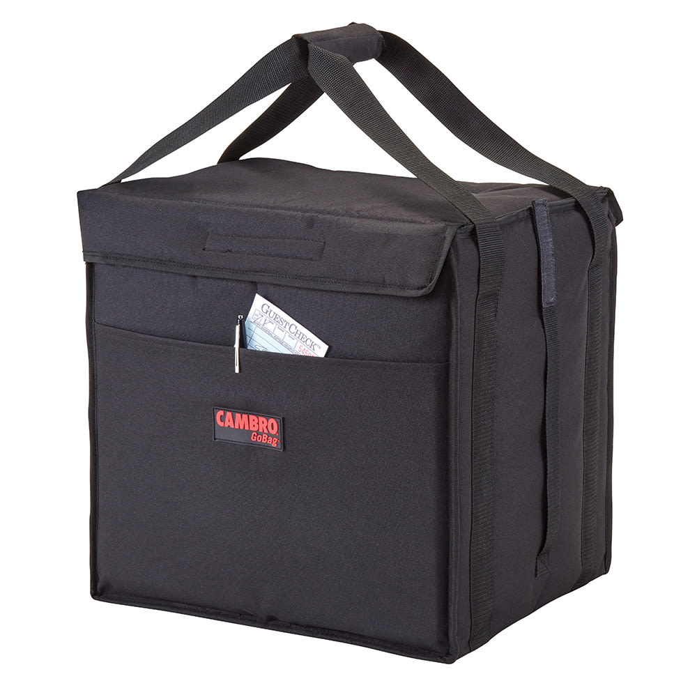 Cambro GBD121515110 GoBag™ Food Delivery Bag 12" x 15" x 15", Nylon