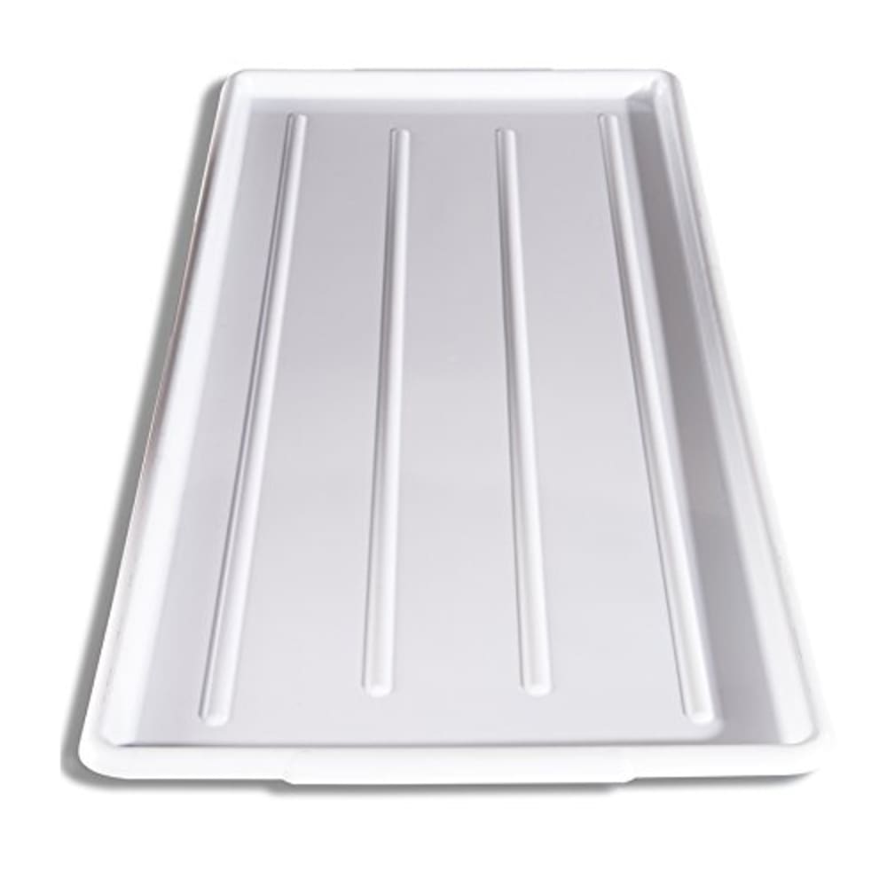 Autoclaveable White Fiberglass Tray 10 x 13 x 3/4 