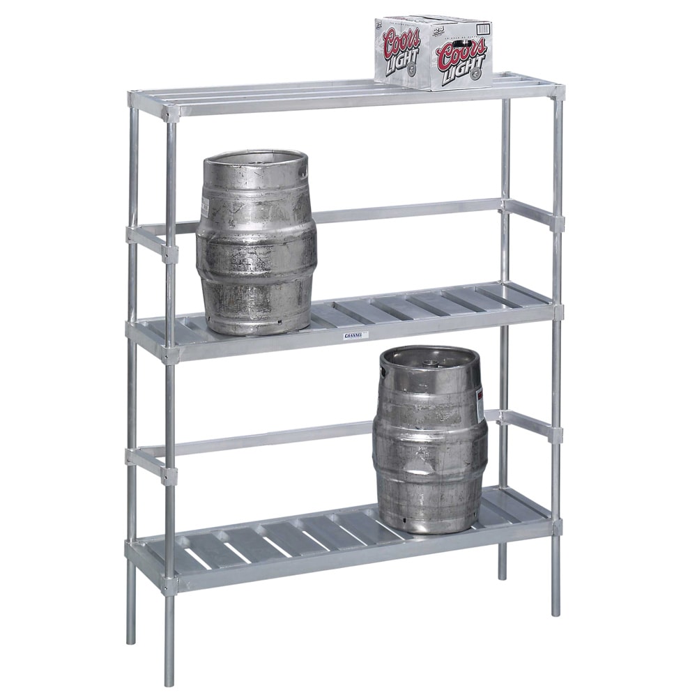 Channel KAR48 (3) Level Keg Rack w/ (4) Keg Capacity, 48" x 17" x 68"