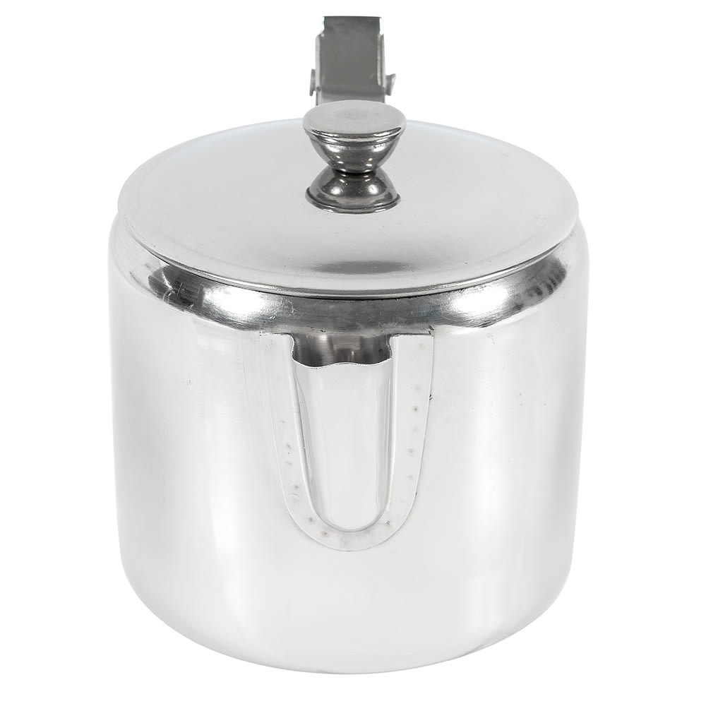 Browne 515000 Economy Teapot, 12 oz, Stainless Steel