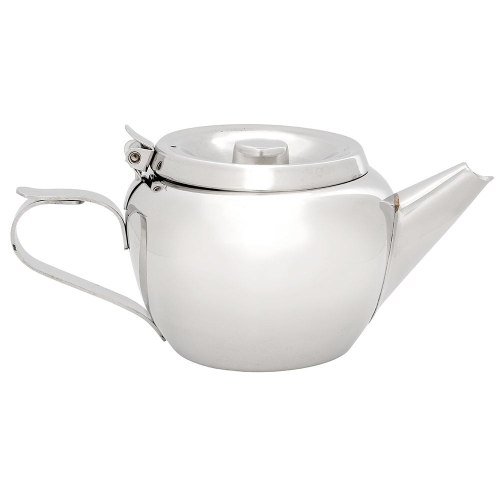 Browne 515152 Stackable Teapot , 12 oz, 18/8 Stainless Steel, Stackable