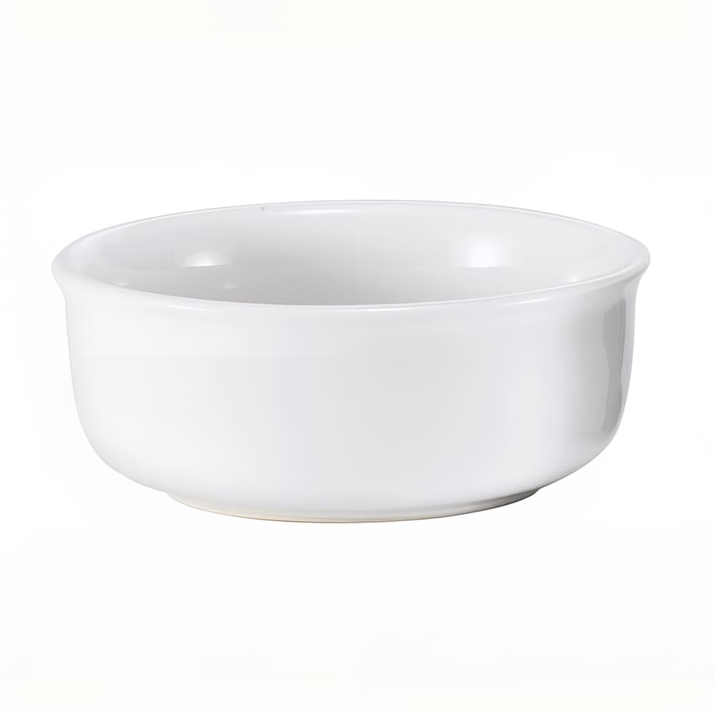 Browne 564005W Ramekin, Ceramic, 8 oz, White