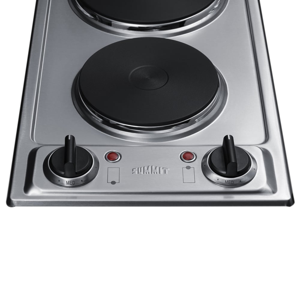 Summit CSD2B115 Countertop Induction Cooktop w/ (2) Burner, 115v/1ph