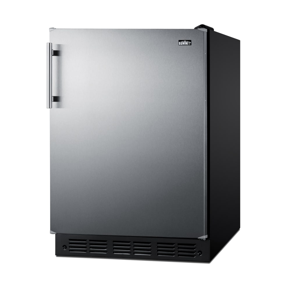 Summit FF708BLSS 23 5/8" Undercounter Refrigerator w/ (1) Section & (1) Door, 115v