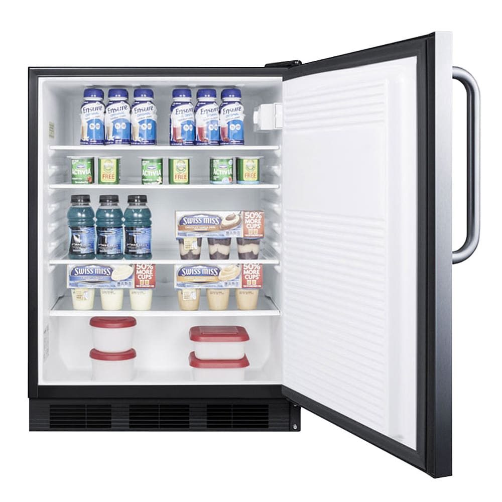 Summit FF7LBLKBISSTBADA Undercounter Medical Refrigerator Locking, 115v