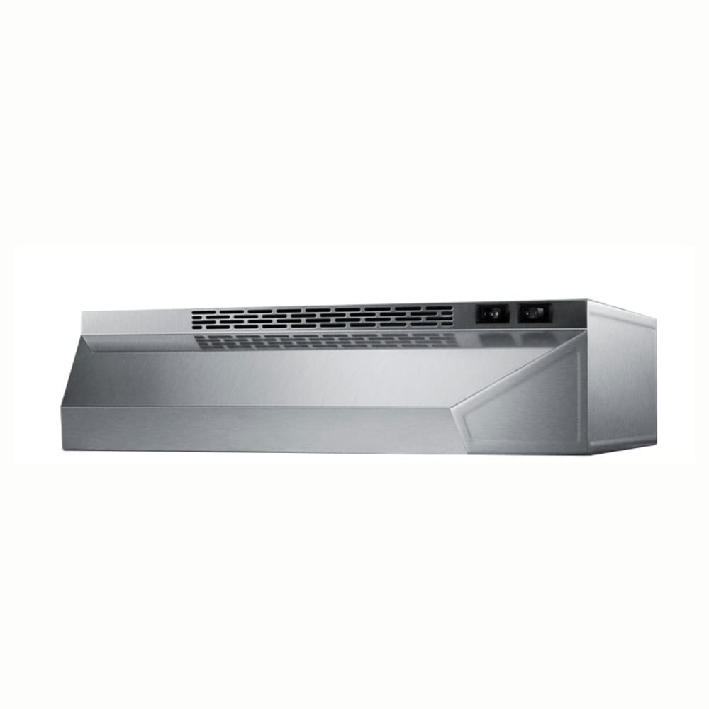20 inch stainless steel rear ducted rv range hood