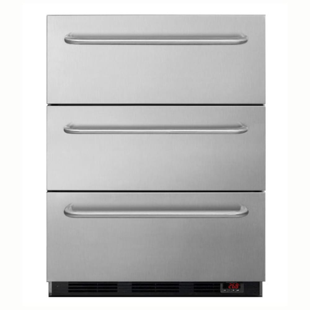 Summit SPF5DSSTB5ADA 3.2cu ft Undercounter Freezer w/ (1) Section & (3