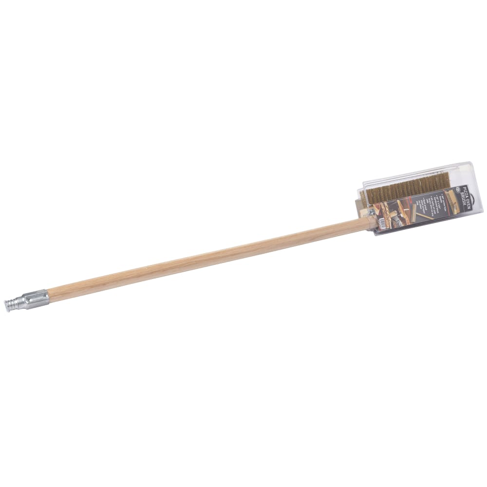 American Metalcraft 1698 Oven Brush 60 Wood Handle 10 Wide