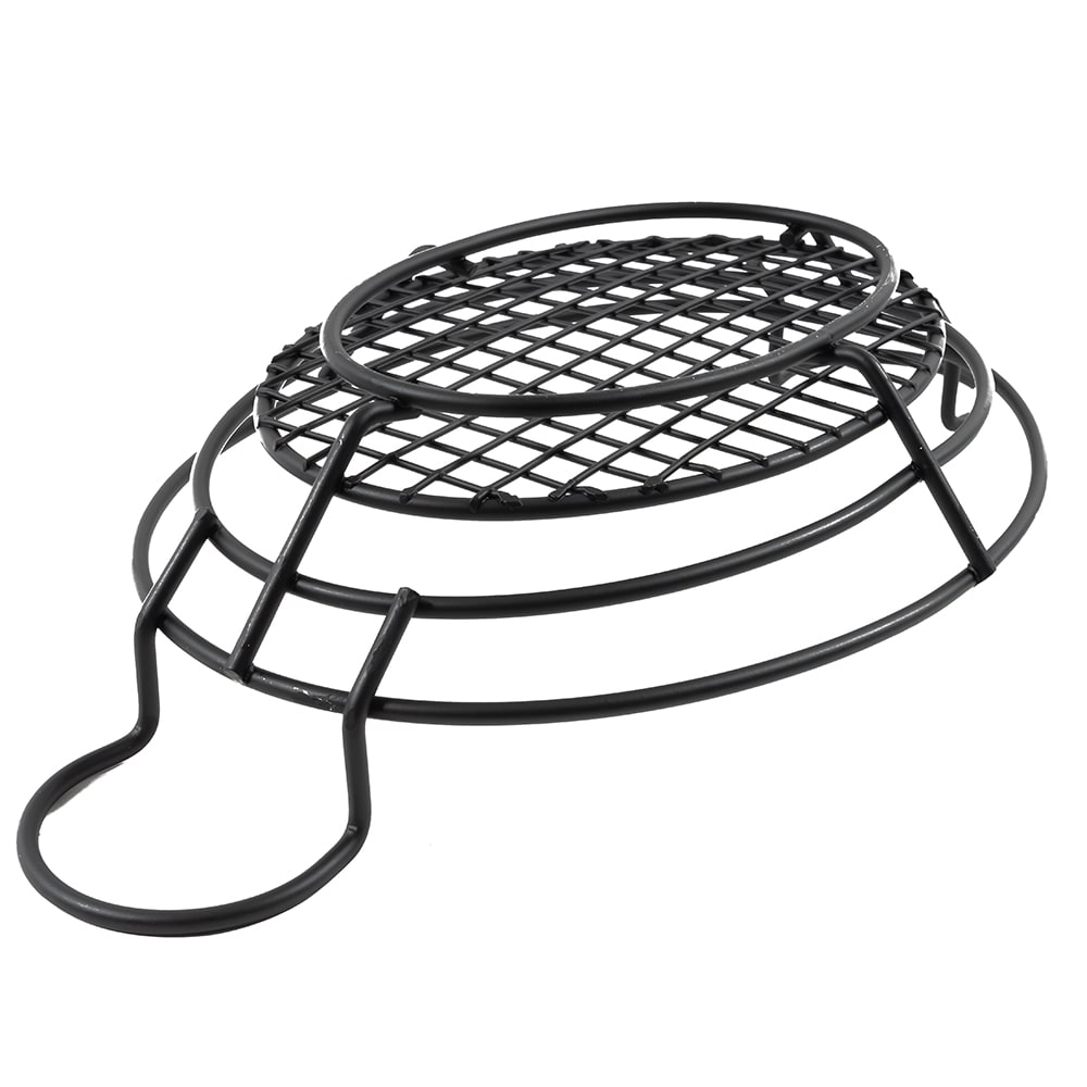 American Metalcraft BSKB811 Oval Wire Basket w/ Ramekin Holder, 11x8