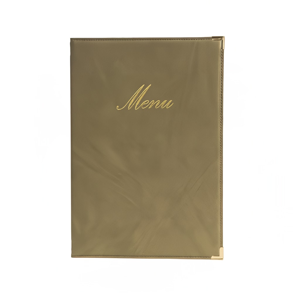 A5 Menu Cover 4 Sleeves Cover Inserts Wine Red 