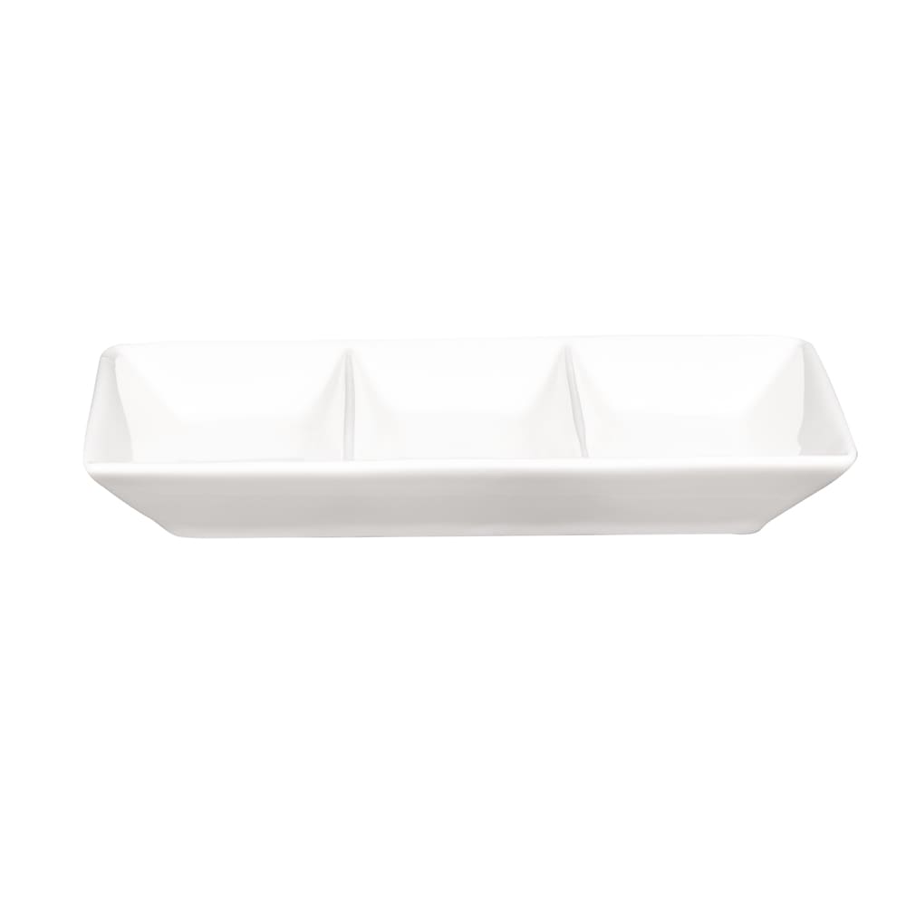 American Metalcraft PORSD3R 3 Compartment Sauce Dish, 5 3/4 x 3 1/8