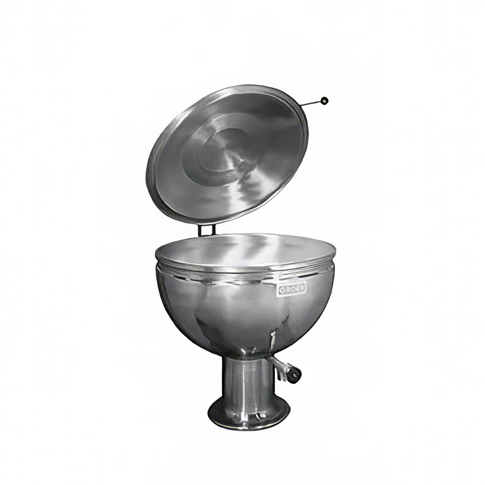 Groen GPT40 40 gal Steam Kettle Stationary, Full Jacket, Direct Steam