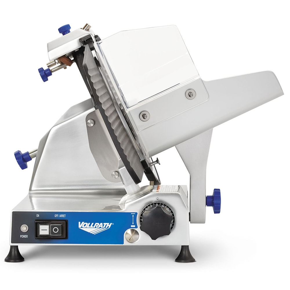 Vollrath 40951 Manual Meat Slicer w/ 12" Blade, Belt Driven, Aluminum