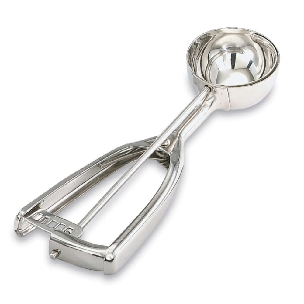  Portion Scoop - #16 (2 oz) - Disher, Cookie Scoop, Food Scoop -  Portion Control - 18/8 Stainless Steel, Blue Handle: Home & Kitchen