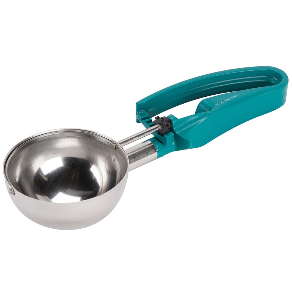 Vollrath 47146 Disher #30 Black Ice Cream Scoop, 1 oz