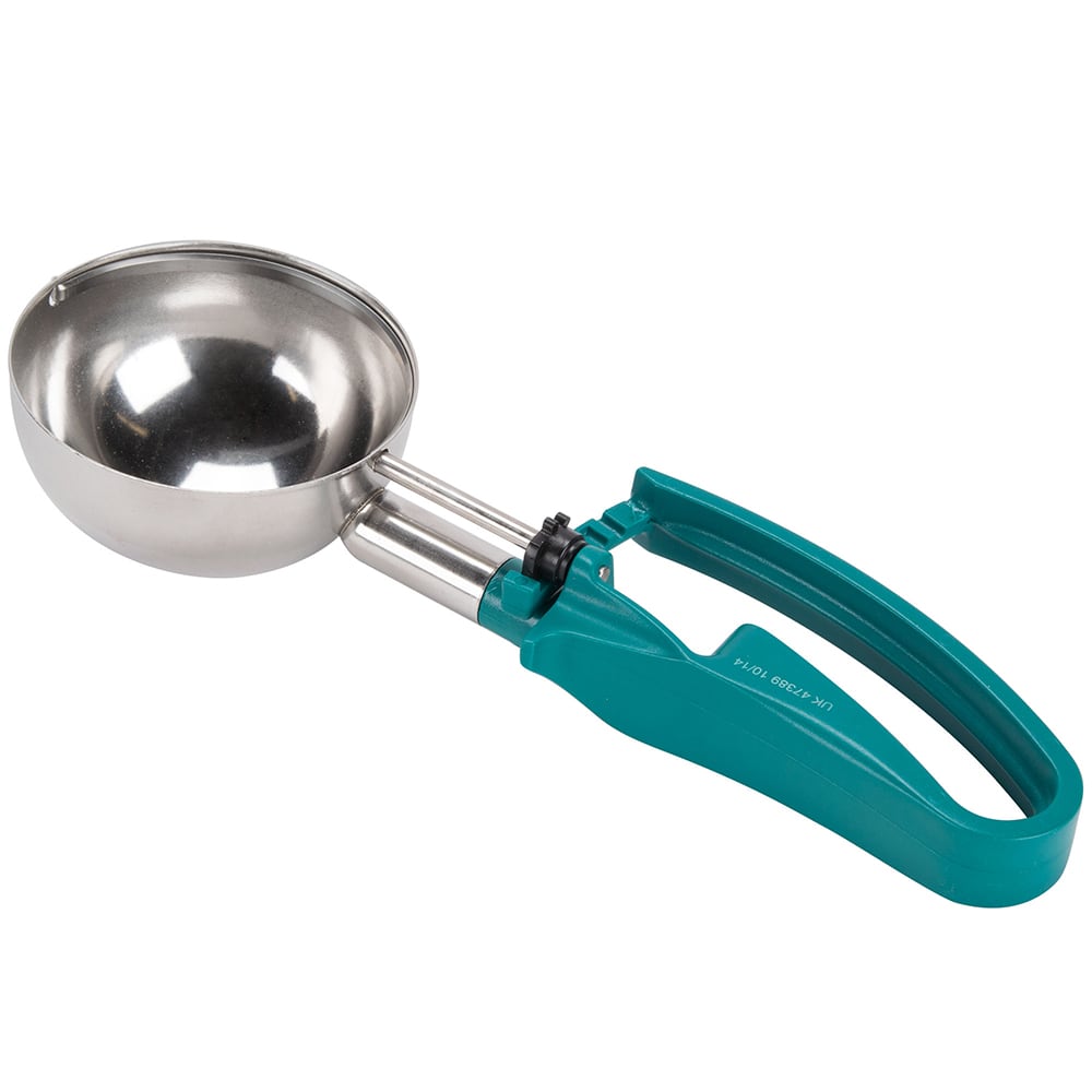 Vollrath 47389 Size #5 6 oz Teal Disher