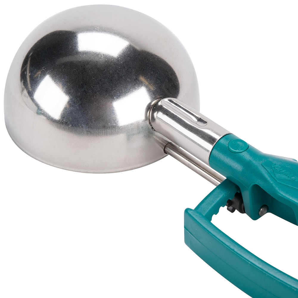 Vollrath 47389 Size #5 6 oz Teal Disher