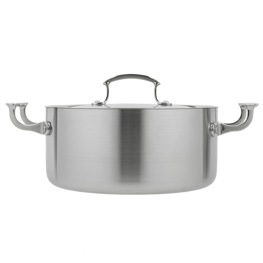 Vollrath 49410 Miramar Display Cookware 3 Qt. Casserole Pan with Low Dome  Cover