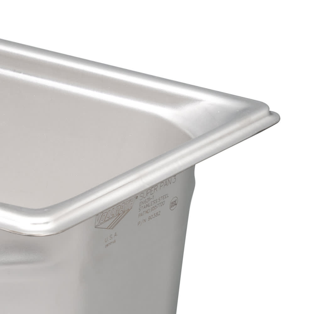 Vollrath Pan, Two Third Size, 4 Deep