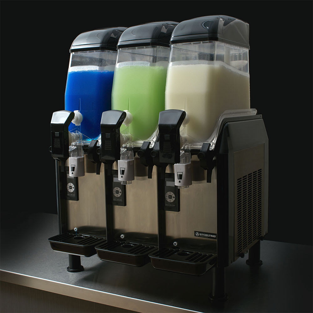 Vollrath CBE16737 Frozen Beverage Dispenser w/ 3Bowl & 3.2gal