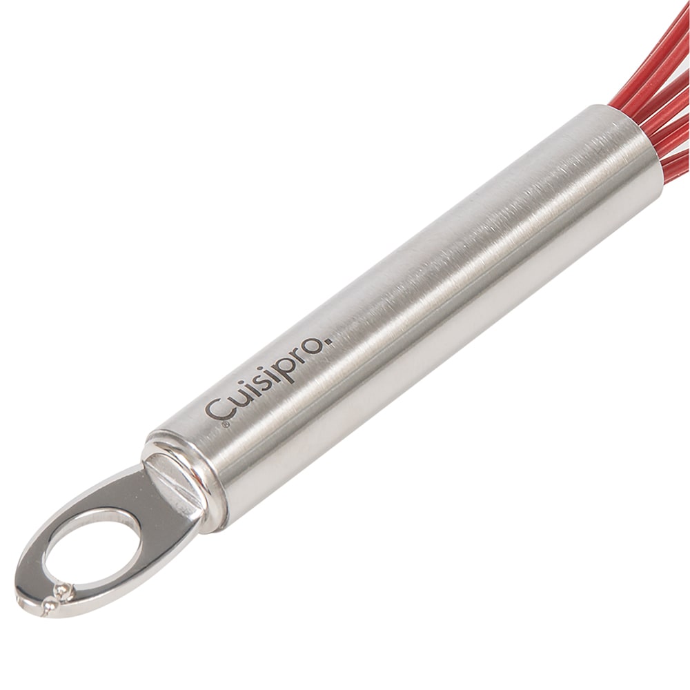 Cuisipro Frosted Silicone & Stainless Steel Flat Whisk