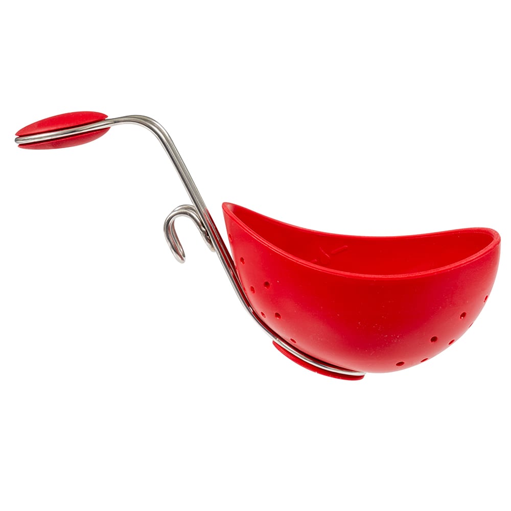 Cuisipro 747183 Silicone Egg Poachers w/ Holes, Set Of 2