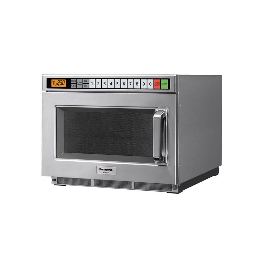 Panasonic NE-21523 2100w Commercial Microwave with Touch Pad, 208v/1ph