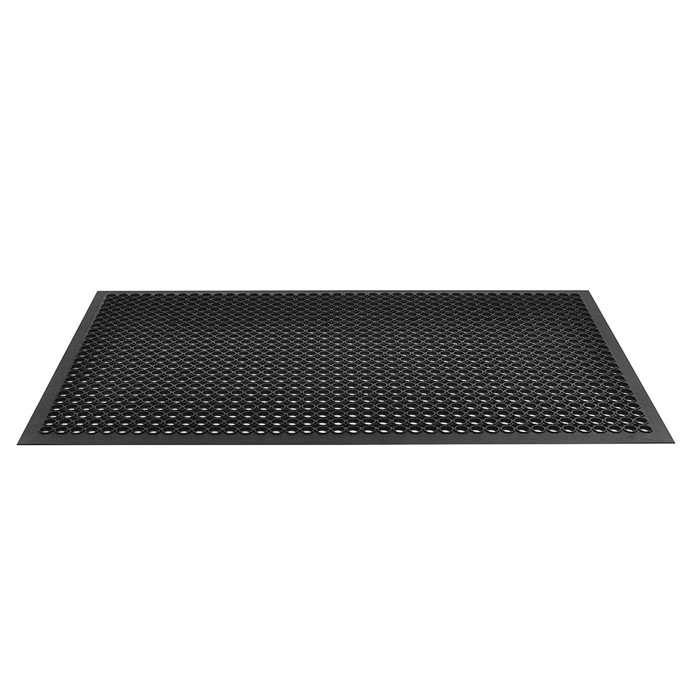NoTrax T30S0035RD Competitor Large Drainage Hole Anti-Fatigue Mat, T30, 3 Ft W X 5 Ft L X 1/2 In, General Purpose Rubber, Red - View #12